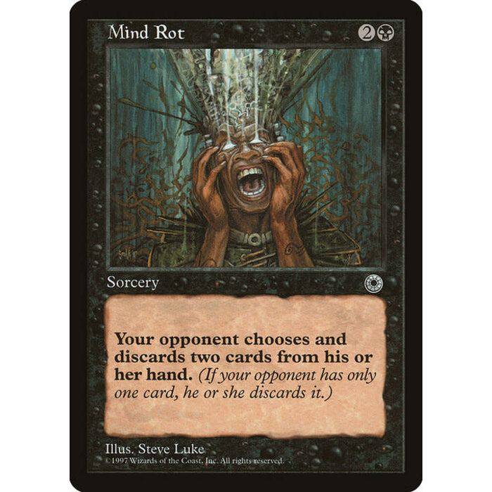 Magic: The Gathering Mind Rot (101) Lightly Played