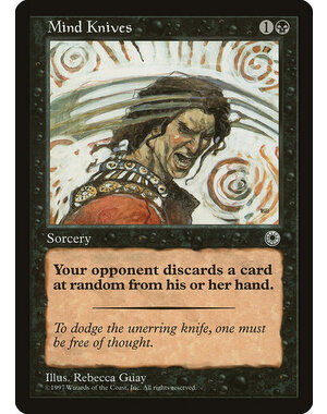 Magic: The Gathering Mind Knives (100) Lightly Played