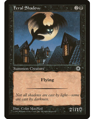Magic: The Gathering Feral Shadow (093) Lightly Played