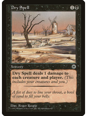 Magic: The Gathering Dry Spell (090) Lightly Played