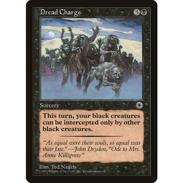 Magic: The Gathering Dread Charge (088) Lightly Played