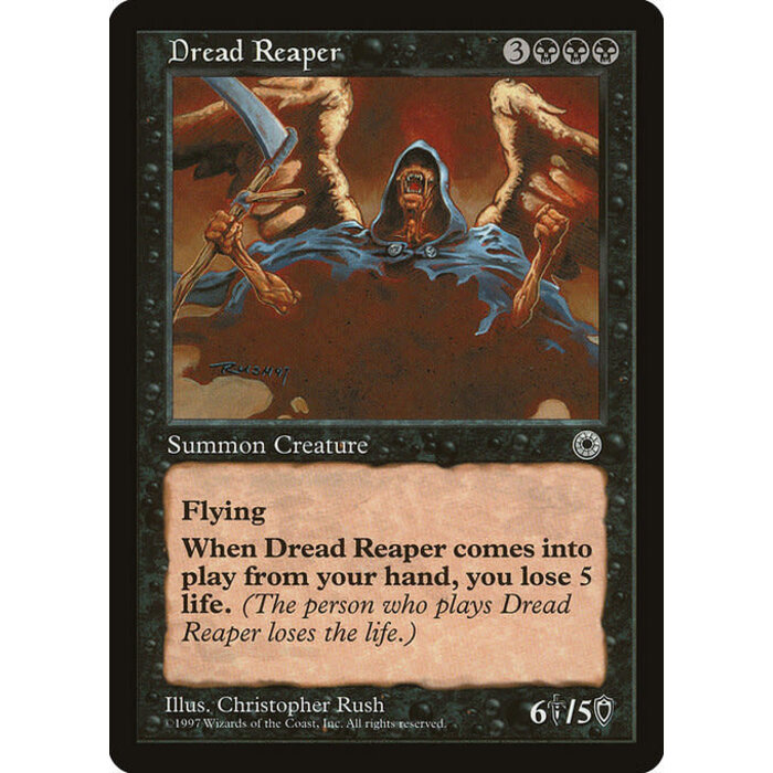 Magic: The Gathering Dread Reaper (089) Lightly Played