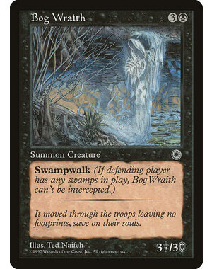 Magic: The Gathering Bog Wraith (083) Lightly Played