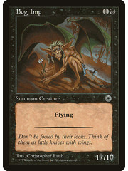 Magic: The Gathering Bog Imp (081) Lightly Played