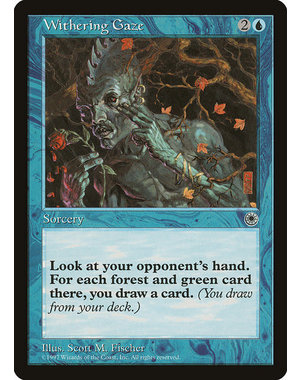 Magic: The Gathering Withering Gaze (078) Lightly Played