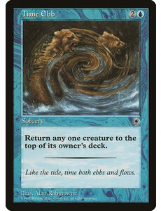 Magic: The Gathering Time Ebb (075) Lightly Played