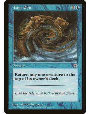 Magic: The Gathering Time Ebb (075) Lightly Played