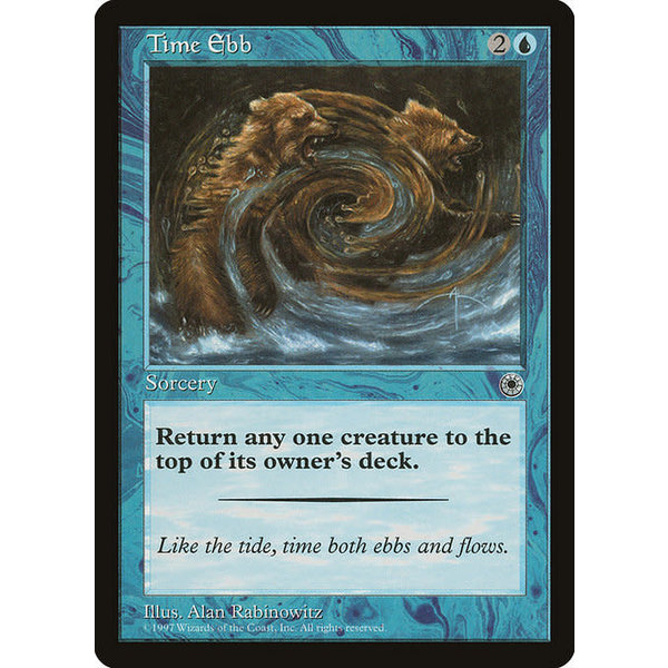 Magic: The Gathering Time Ebb (075) Lightly Played