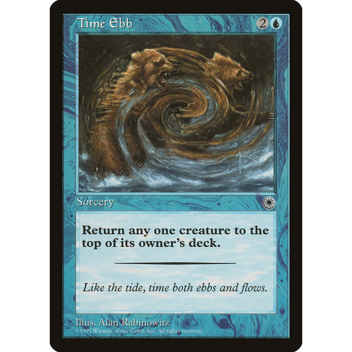 Magic: The Gathering Time Ebb (075) Lightly Played
