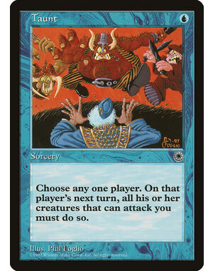 Magic: The Gathering Taunt (071) Lightly Played