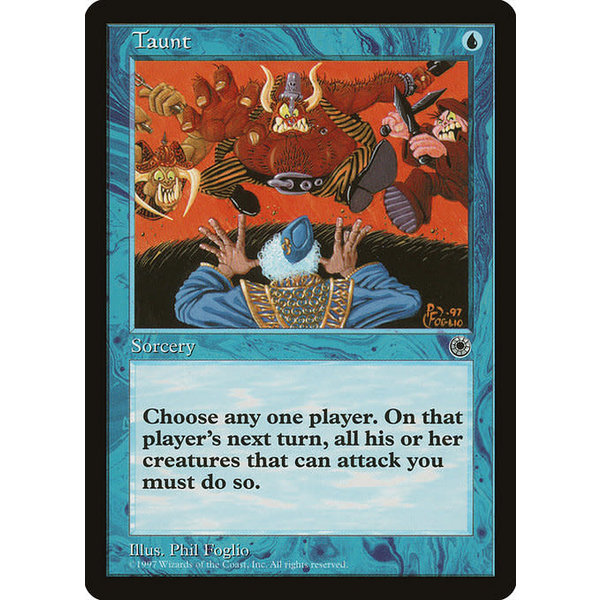 Magic: The Gathering Taunt (071) Lightly Played