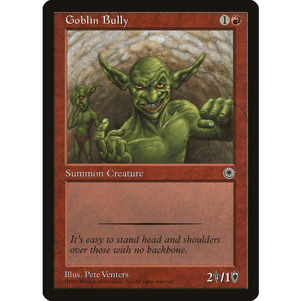 Magic: The Gathering Goblin Bully (131) Lightly Played