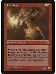 Magic: The Gathering Fire Imp (126) Lightly Played