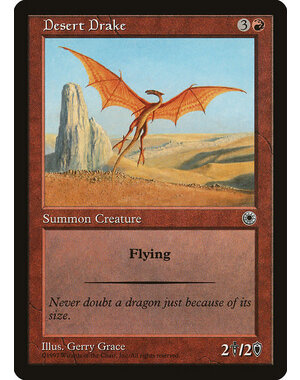 Magic: The Gathering Desert Drake (122) Lightly Played
