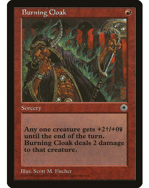 Magic: The Gathering Burning Cloak (120) Lightly Played