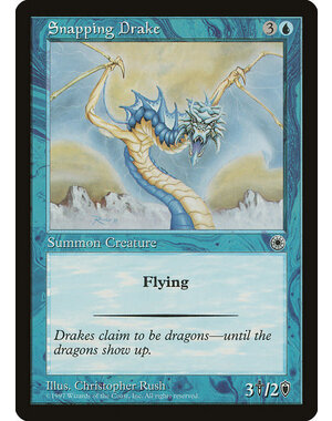 Magic: The Gathering Snapping Drake (067) Lightly Played