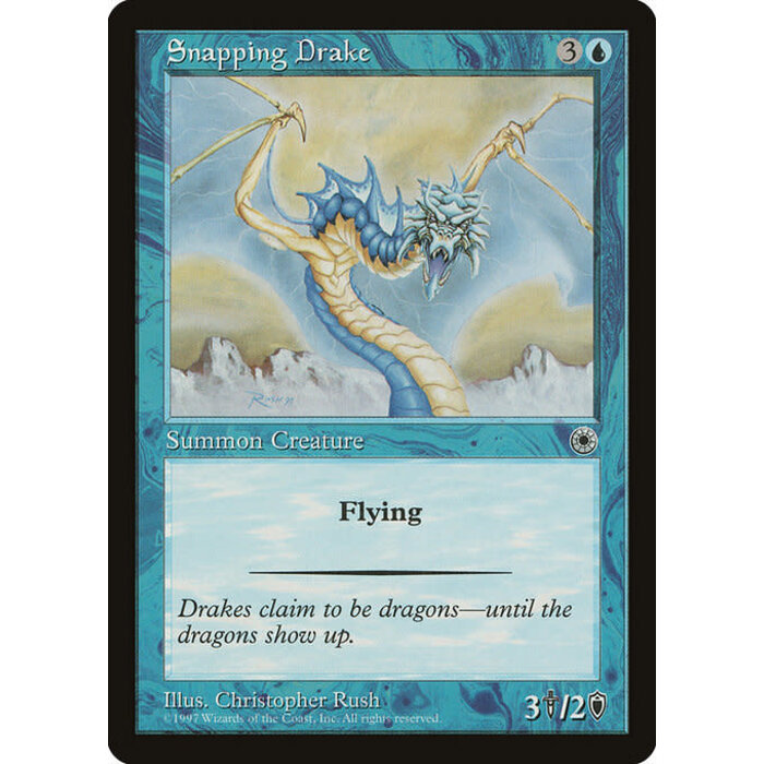 Magic: The Gathering Snapping Drake (067) Lightly Played