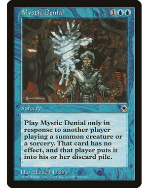 Magic: The Gathering Mystic Denial (061) Lightly Played