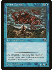 Magic: The Gathering Giant Octopus (056) Lightly Played