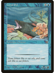 Magic: The Gathering Coral Eel (049) Lightly Played