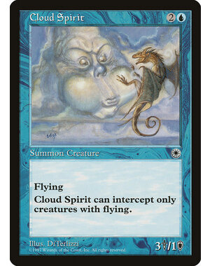 Magic: The Gathering Cloud Spirit (047) Lightly Played