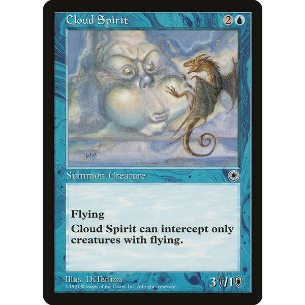Magic: The Gathering Cloud Spirit (047) Lightly Played