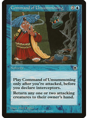 Magic: The Gathering Command of Unsummoning (048) Lightly Played