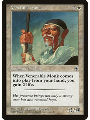 Magic: The Gathering Venerable Monk (035) Lightly Played