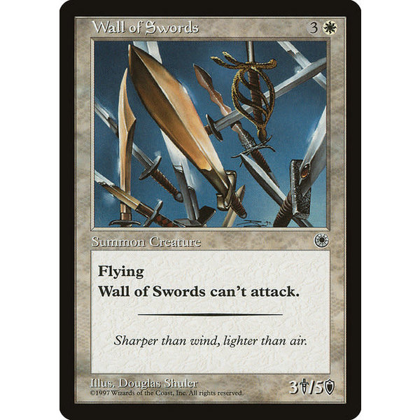 Magic: The Gathering Wall of Swords (037) Lightly Played