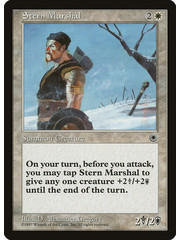 Magic: The Gathering Stern Marshal (032) Lightly Played