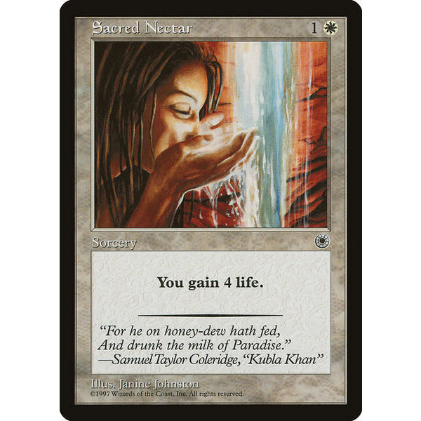 Magic: The Gathering Sacred Nectar (025) Lightly Played
