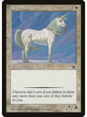 Magic: The Gathering Regal Unicorn (022) Lightly Played