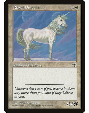 Magic: The Gathering Regal Unicorn (022) Lightly Played