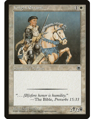 Magic: The Gathering Knight Errant (020) Lightly Played