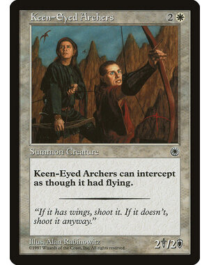 Magic: The Gathering Keen-Eyed Archers (019) Lightly Played