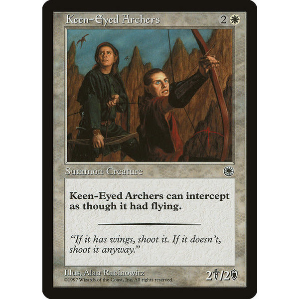 Magic: The Gathering Keen-Eyed Archers (019) Lightly Played