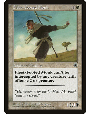 Magic: The Gathering Fleet-Footed Monk (015) Lightly Played