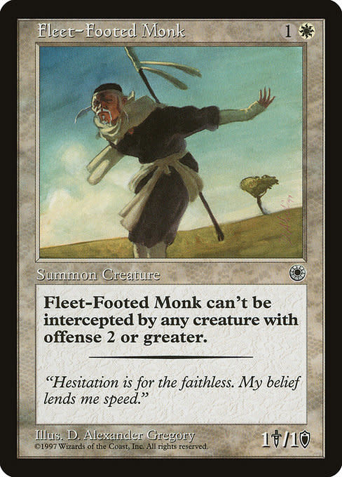 monk cards mtg Soltari Monk - The List