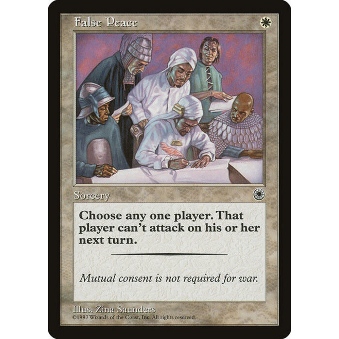 Magic: The Gathering False Peace (014) Lightly Played