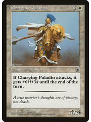 Magic: The Gathering Charging Paladin (011) Lightly Played