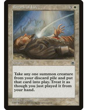 Magic: The Gathering Breath of Life (010) Lightly Played