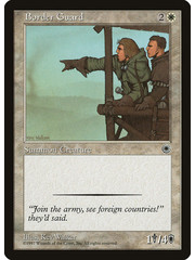 Magic: The Gathering Border Guard (009) Lightly Played