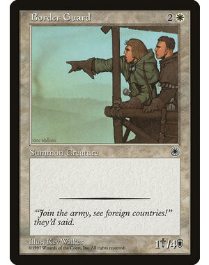 Magic: The Gathering Border Guard (009) Lightly Played