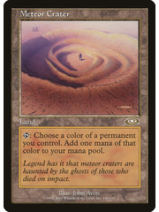 Magic: The Gathering Meteor Crater (140) Damaged