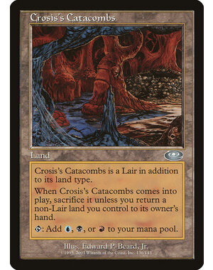 Magic: The Gathering Crosis's Catacombs (136) Lightly Played Foil