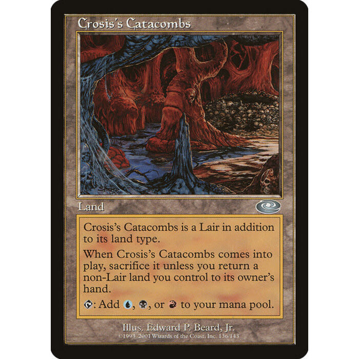 Magic: The Gathering Crosis's Catacombs (136) Lightly Played Foil