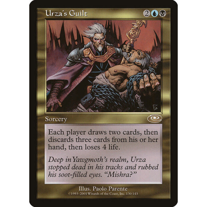 Magic: The Gathering Urza's Guilt (130) Moderately Played Foil