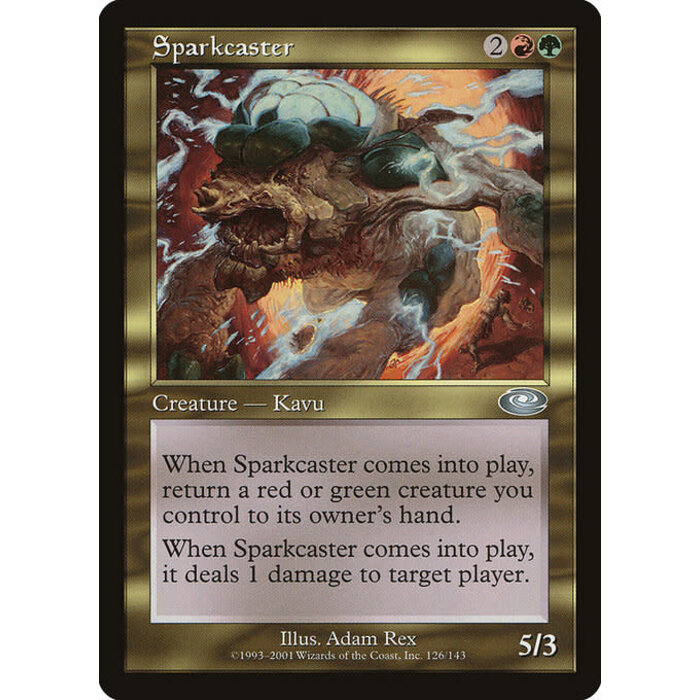 Magic: The Gathering Sparkcaster (126) Moderately Played