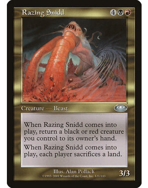 Magic: The Gathering Razing Snidd (121) Lightly Played Foil