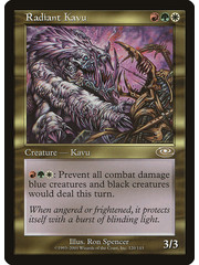 Magic: The Gathering Radiant Kavu (120) Lightly Played